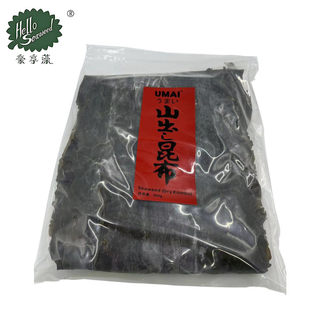 乾燥昆布シート 500g/袋 日本製包装