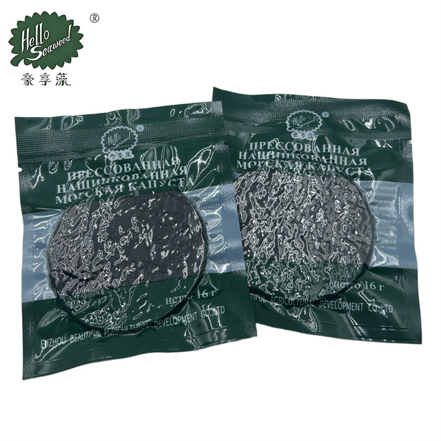 圧縮丸型乾燥細切り昆布 20g/袋、ロシア包装
